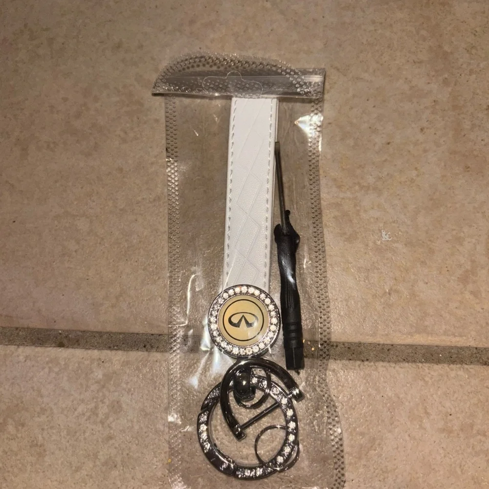 Infinity Key Ring and Wristlet Keychain